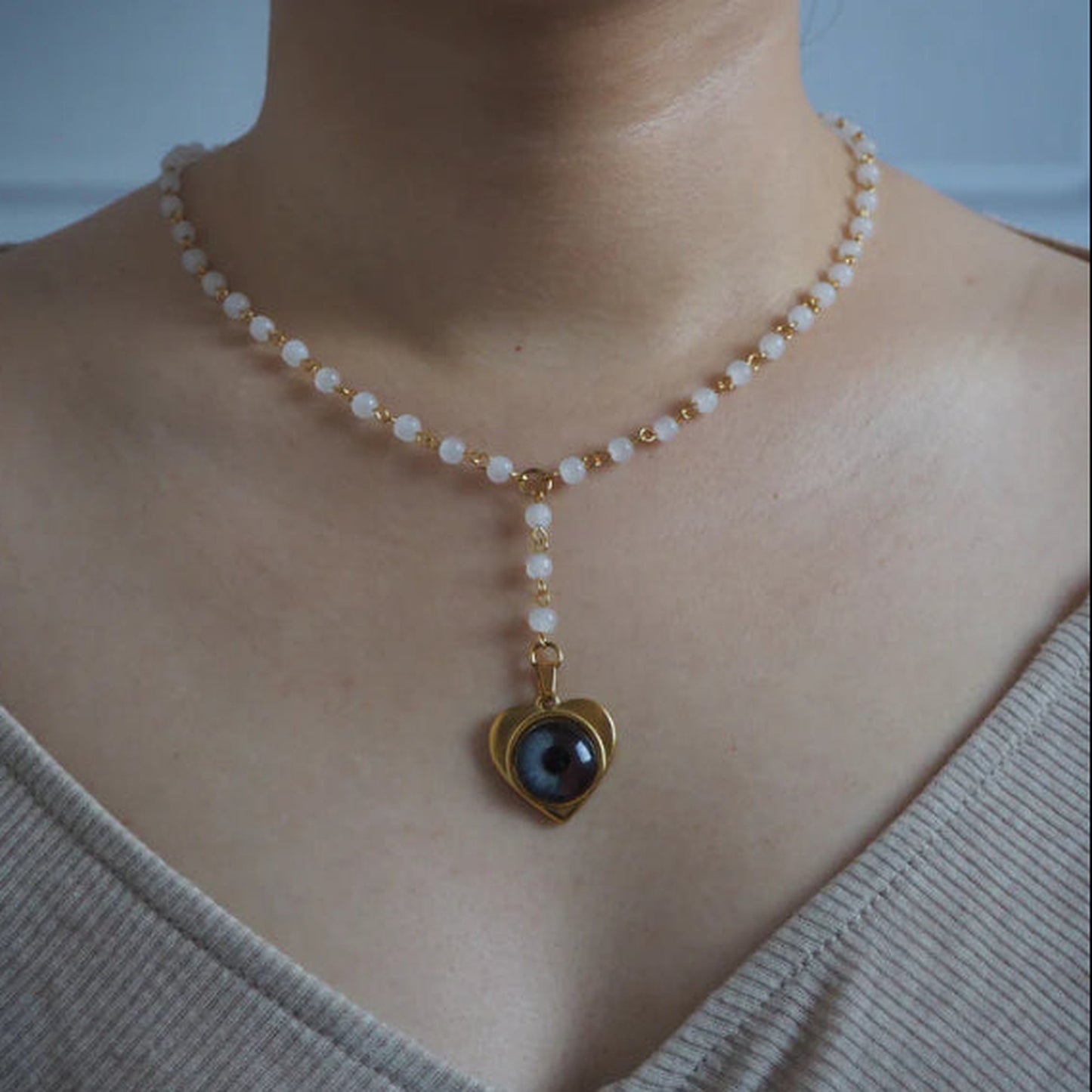 Love Eye Necklace